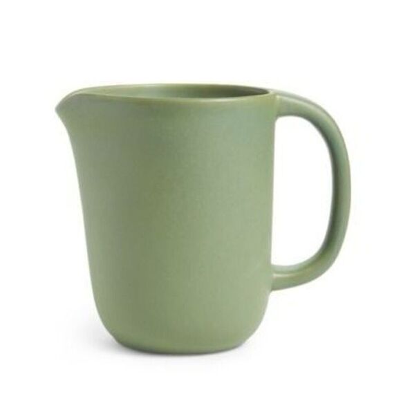 Oake Stoneware Green Pitcher - Picture 1 of 2
